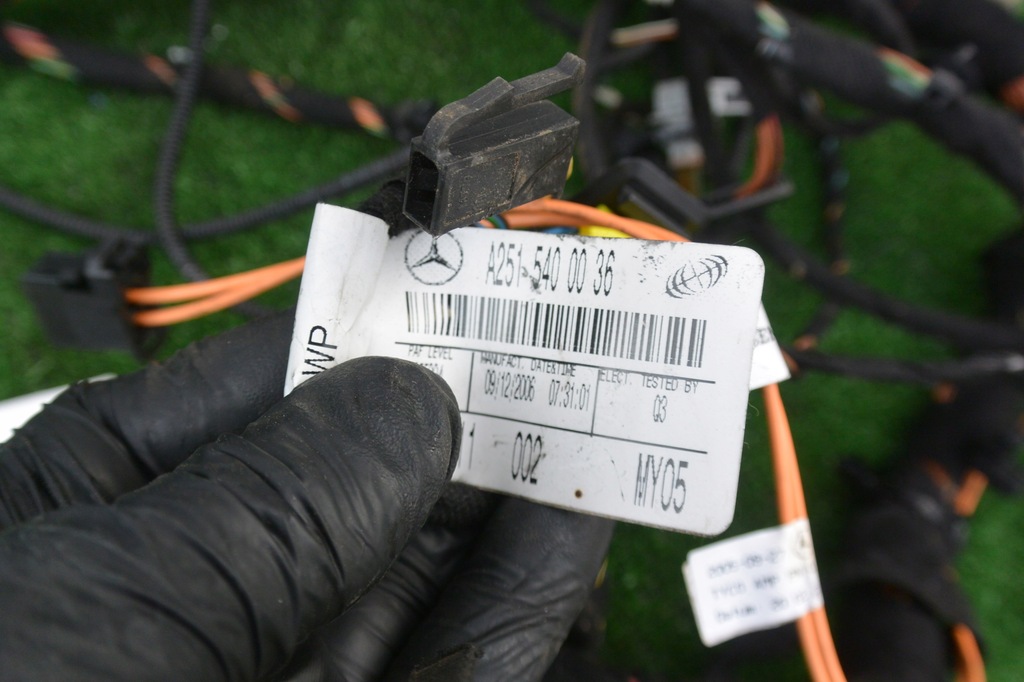 фото №11, Джгут електропроводка обігрівача mercedes r w251 eu