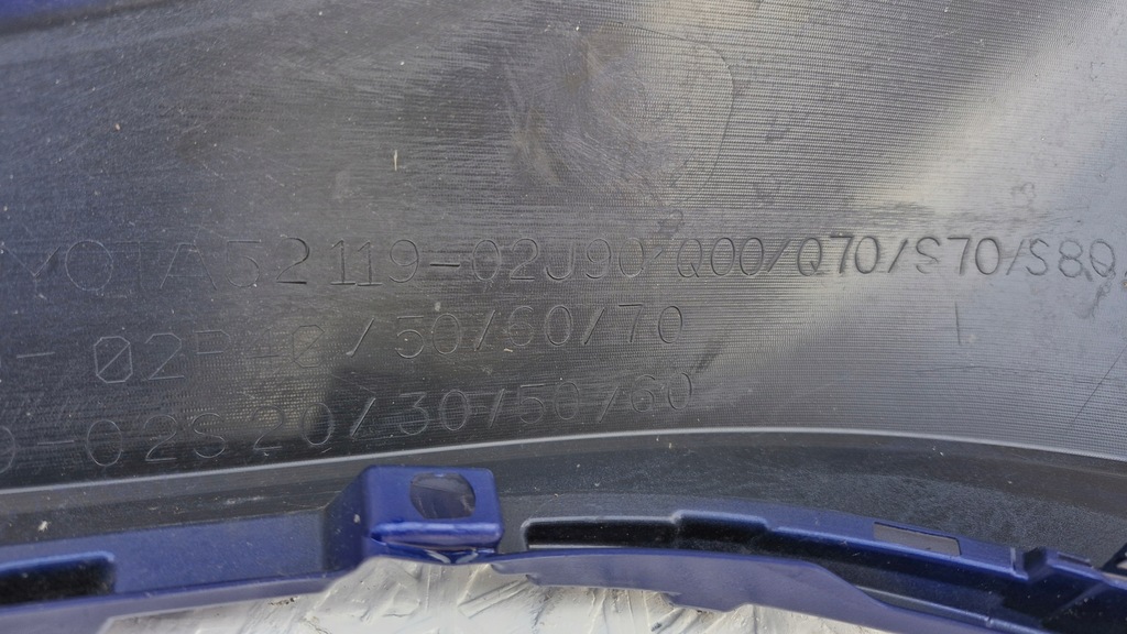 фото №7, Toyota corolla e21 lift kombi hb бампер перед передній 52119-02j90