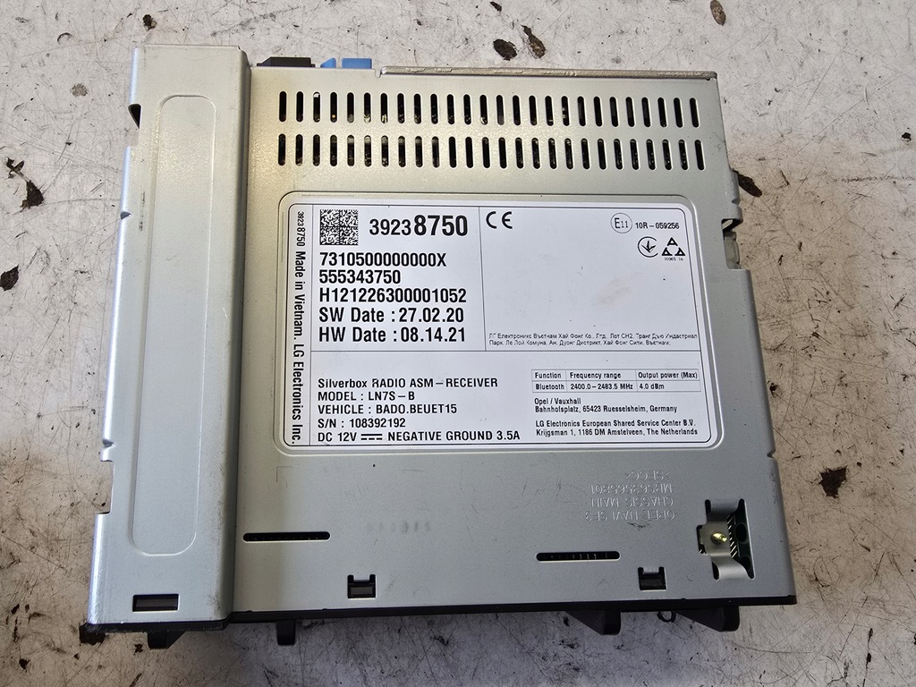 фото №1, Opel astra k 5 v lift станція радіо навігація silverbox 39238750