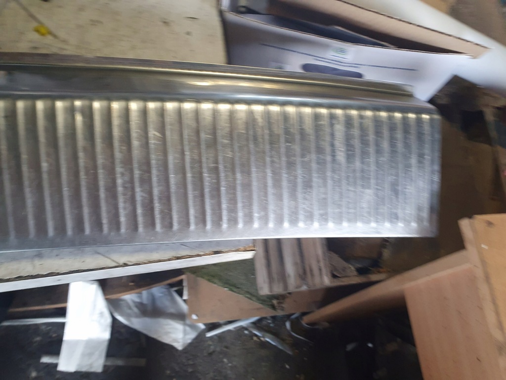 фото №4, Захист поріг багажника алюміній vw t5 multivan