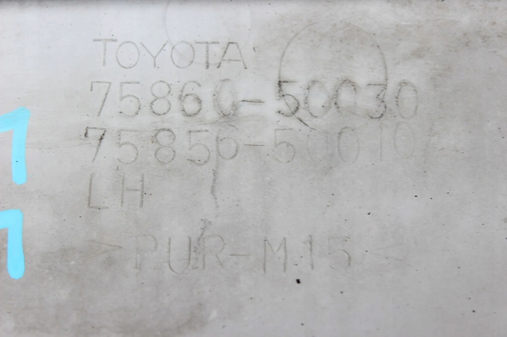 фото №6, Lexus ls 400 1993 левая сторона молдинг порог накладка