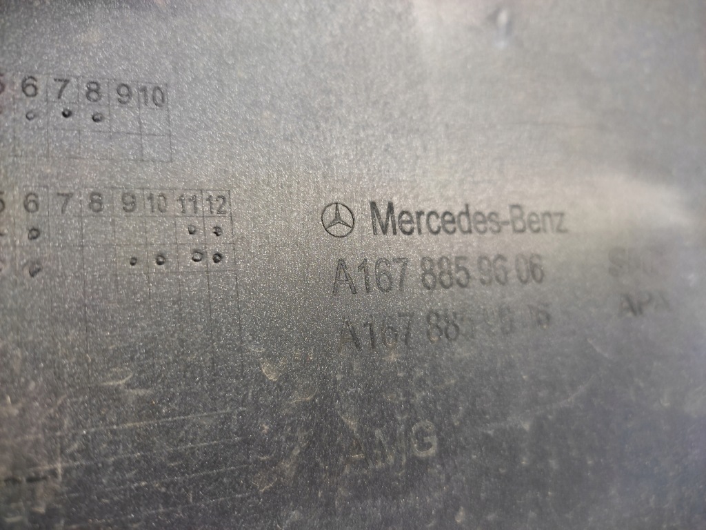 Mercedes gle w167 купе бампер задний задняя 2019- Оригинал