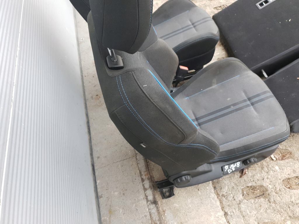 фото №10, Ford fiesta mk8 st сиденья заднее сиденье сиденья 5 d