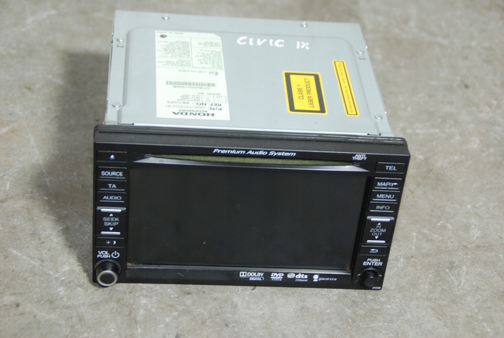 фото №1, Радио навигация 39540-tv0-e510-m1 honda civic 9 ix