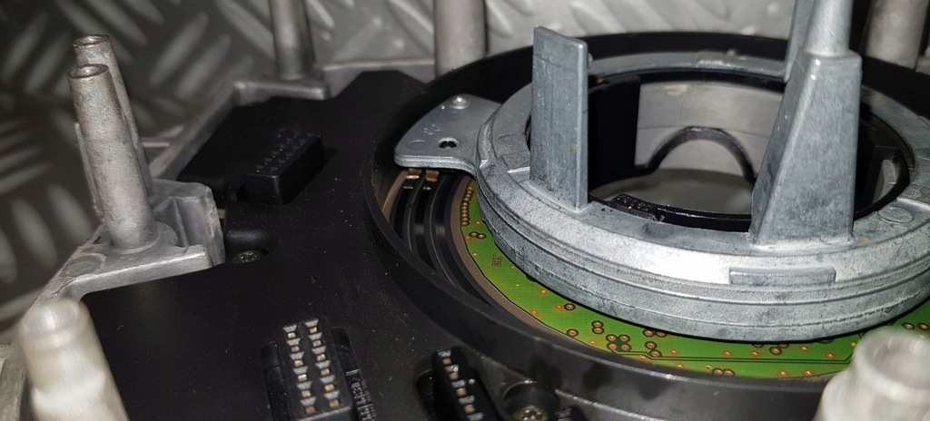 фото №8, Bmw e60 e61 переключатель комбинированный переключатели лента датчик kąta поворота 6937208