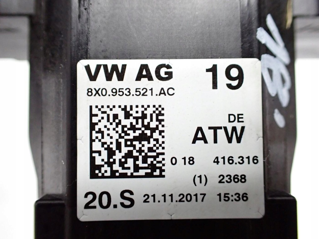 фото №9, Рычаг переключатель лента комбинированный 5k0953569bb 8x0953521ac audi a1 8x 18r
