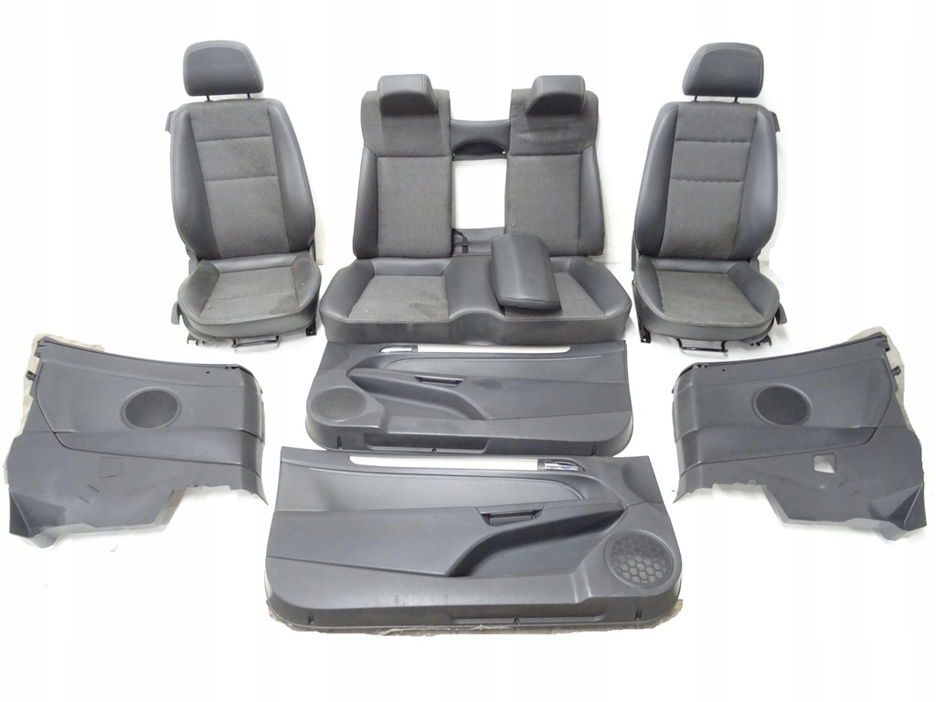 фото №1, Opel astra h cabrio сидіння обшивки напівшкіра