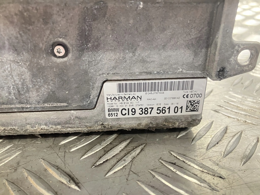 фото №5, Радіо навігація harman kardon bmw i3 i01 9387561