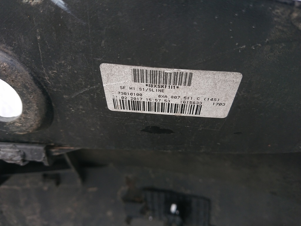 фото №15, Audi a1 8x lift s-line бампер задній задня