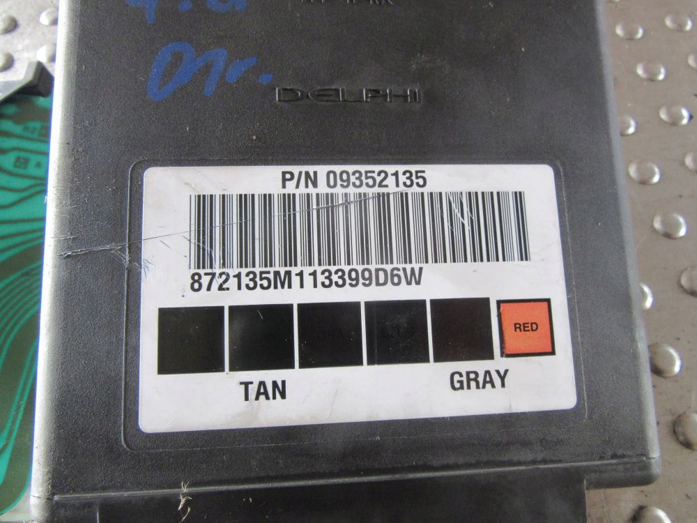 фото №5, Trailblazer 4.2i 2001 блок керування модуль комфорту