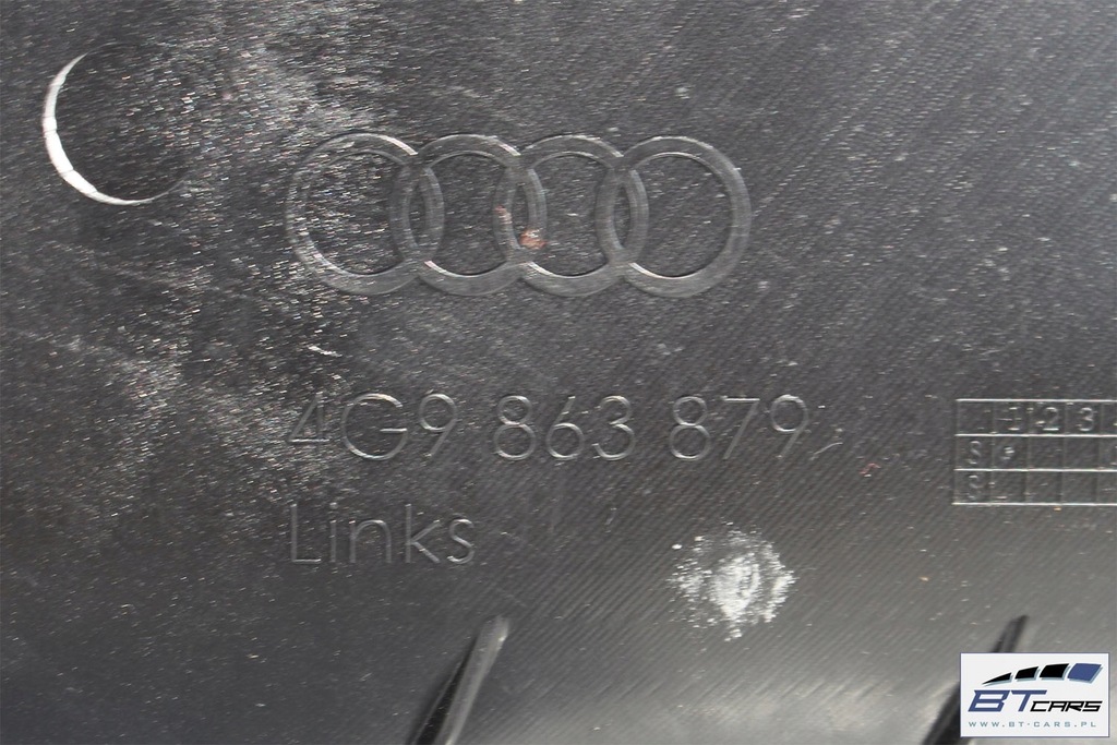 фото №7, Audi a6 4g kombi allroad обшивка + pas + килимок багажника 4g9863879 4g9863880