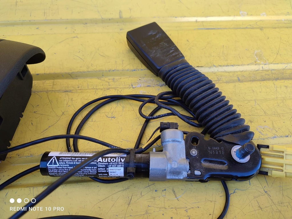 фото №5, Fiat ducato iii подушка воздушная натяжитель eu.