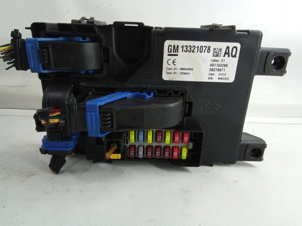 фото №1, C887 коробка предохранителей corsa d 13321078 aq