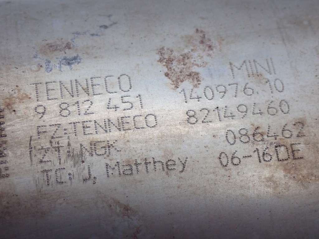 фото №7, Каталізатор фільтр dpf fap mini coutryman r60 9812451 82149460 086462