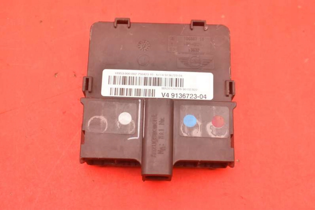 фото №1, Блок управления модуль напряжения 9136726 mini cooper one r56 1.6 t 184 km 10-14