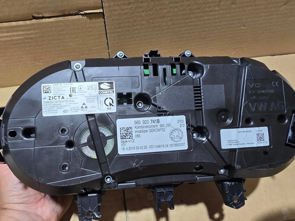 фото №6, Skoda kodiaq лічильник europa