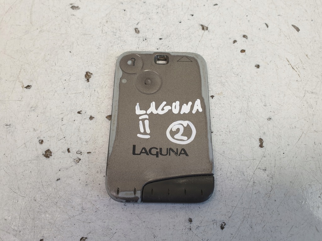 фото №1, Карта renault laguna карта ключ