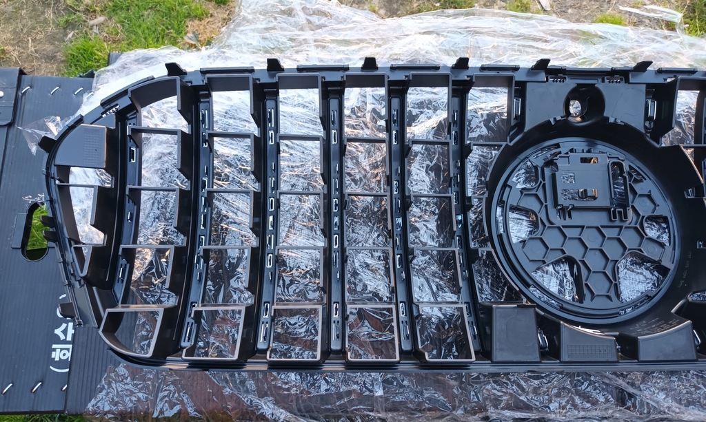 фото №10, Решётка радиатора решётка радиатора бампера mercedes gls a167 w167 amg