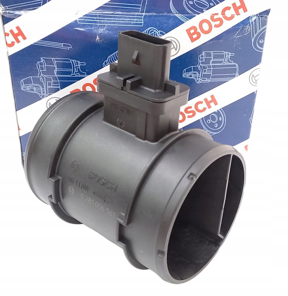 фото №1, Расходомер воздуха bosch fiat ducato 2.3 d 2006-