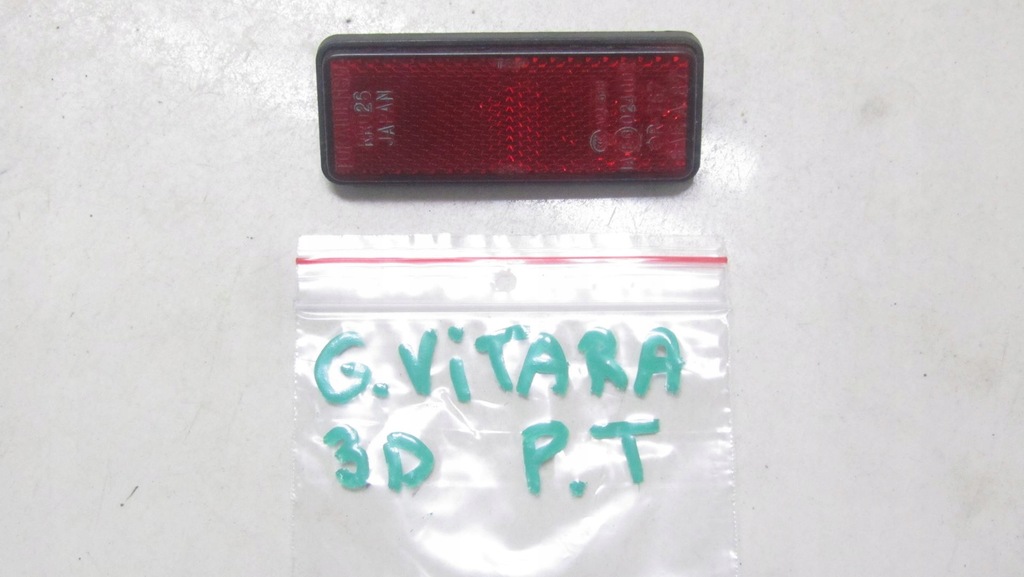 фото №5, Suzuki grand vitara ii 3d отражатель правый задняя задний 05-