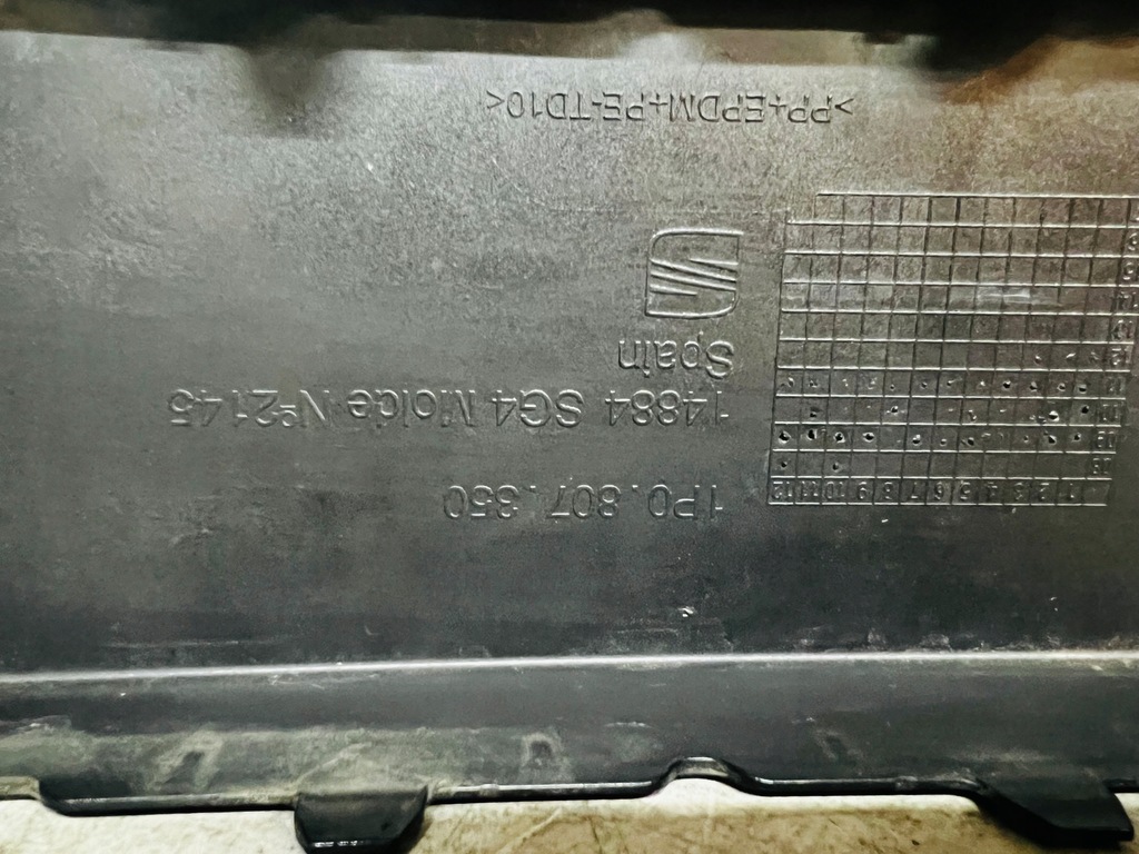 фото №9, Seat leon 2 lift cupra молдинг бампера 2009-2012 r