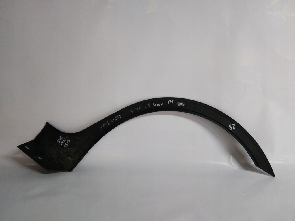 фото №2, Skoda rapid spaceback молдинг крыла правая задняя