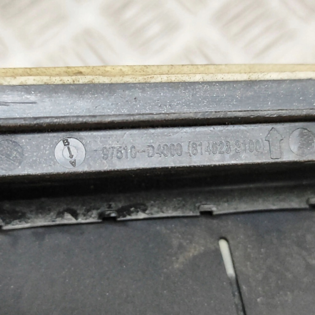 фото №7, Kia ev6 2022 решітка вентиляційна pod бампером заднім