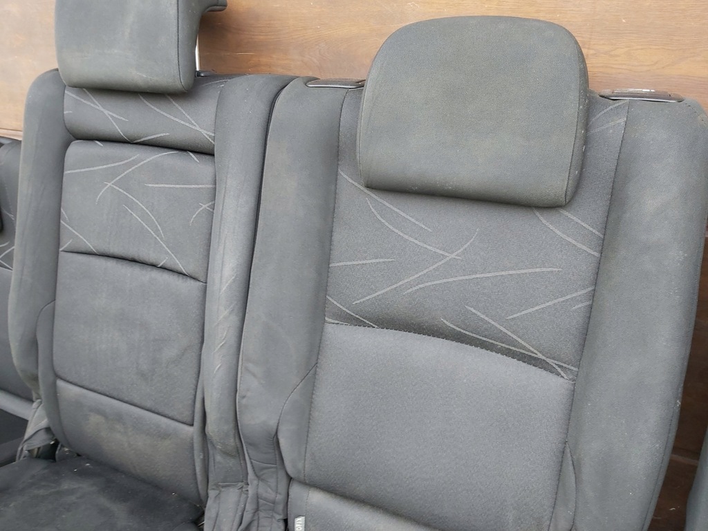 фото №7, Toyota verso 09 сидіння заднє сидіння задня van ремені