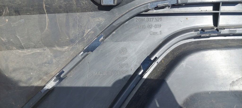 фото №10, Vw t-cross бампер накладка спойлер задняя 2gm807521