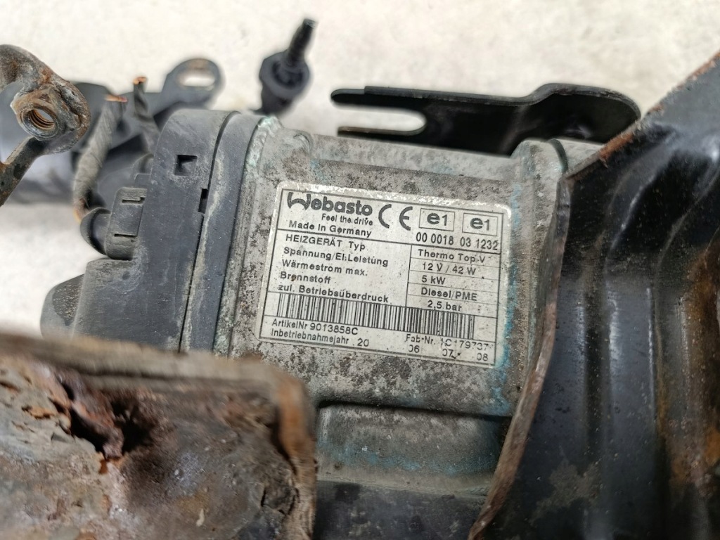 Webasto vw touran 1 1k0815065af 90130116b webasto 1.9 tdi Недорого