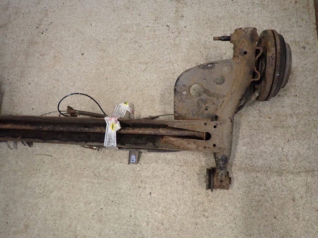 фото №6, Suzuki splash 09- балка подвеска задняя