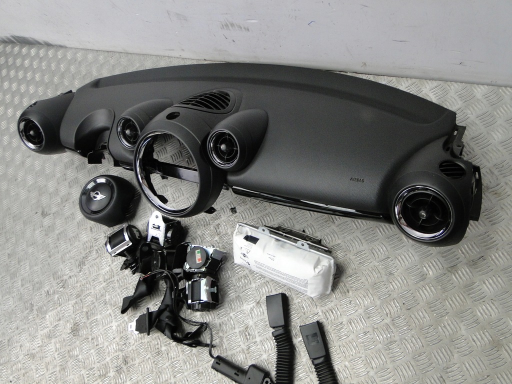 фото №4, Консоль панель приладів подушка безпеки натягувачі mini countryman r60