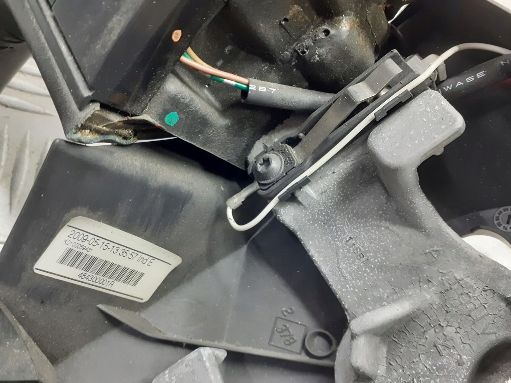 фото №3, Воздуховод renault laguna iii 2.0 dci 484300001r