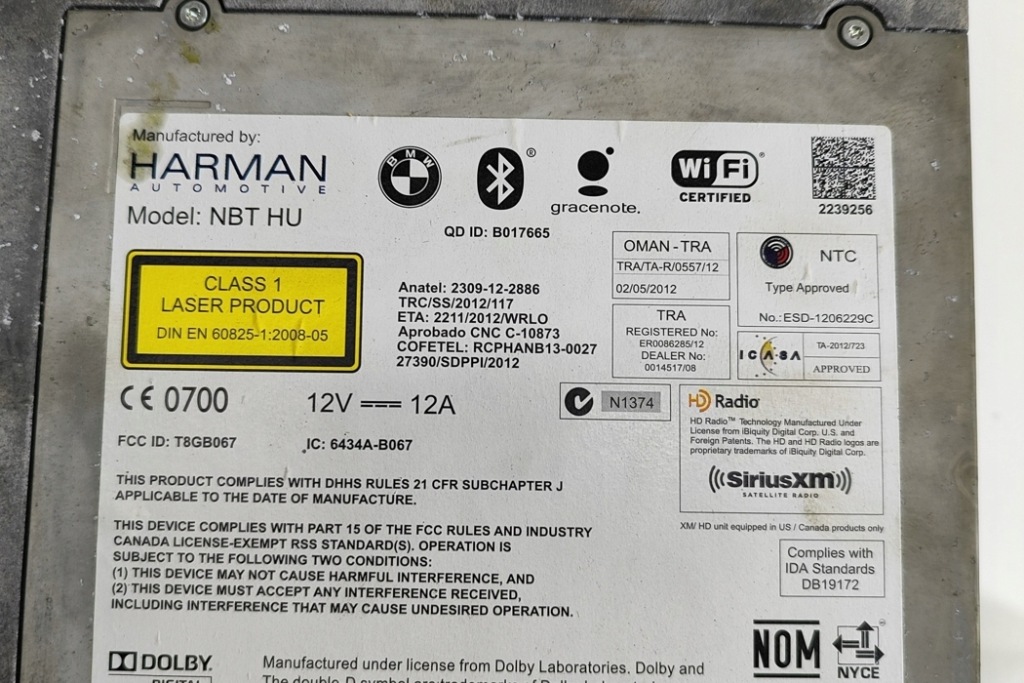 фото №9, Bmw 3 f34 music navi cd радио player блок главная 9347822 2013 23991729