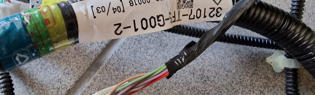 фото №5, 32107-tfs жгут honda hrv hr-v багажника салона