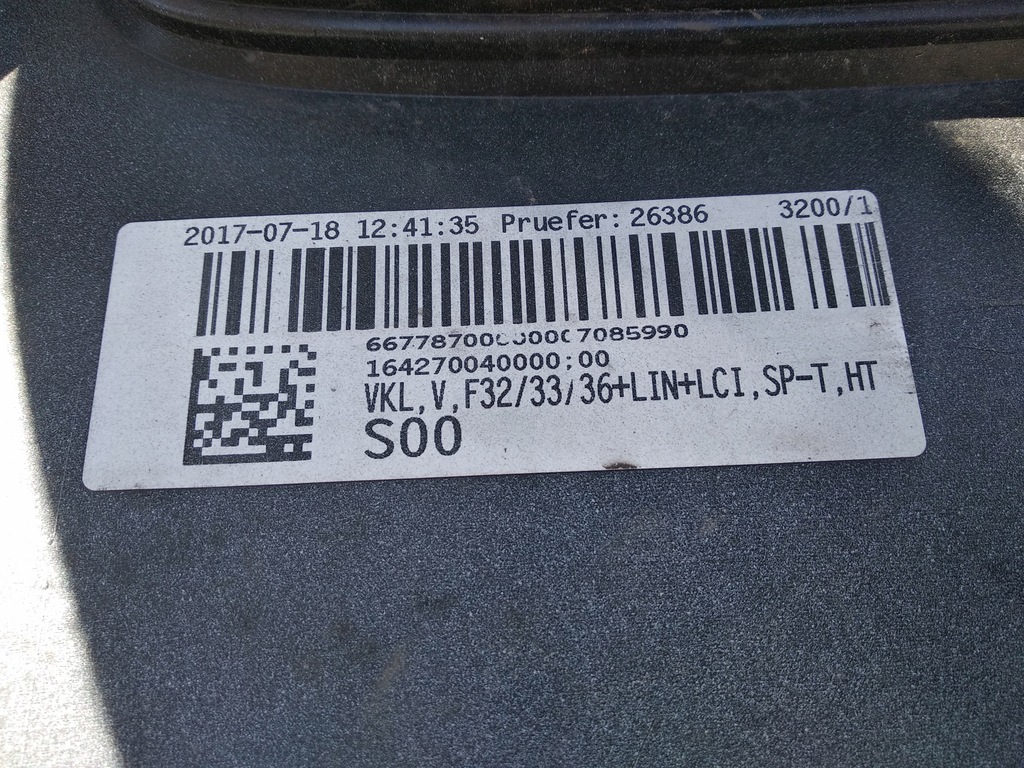 фото №10, Bmw 4 f32 f33 f36 coupe lift бампер перед передний