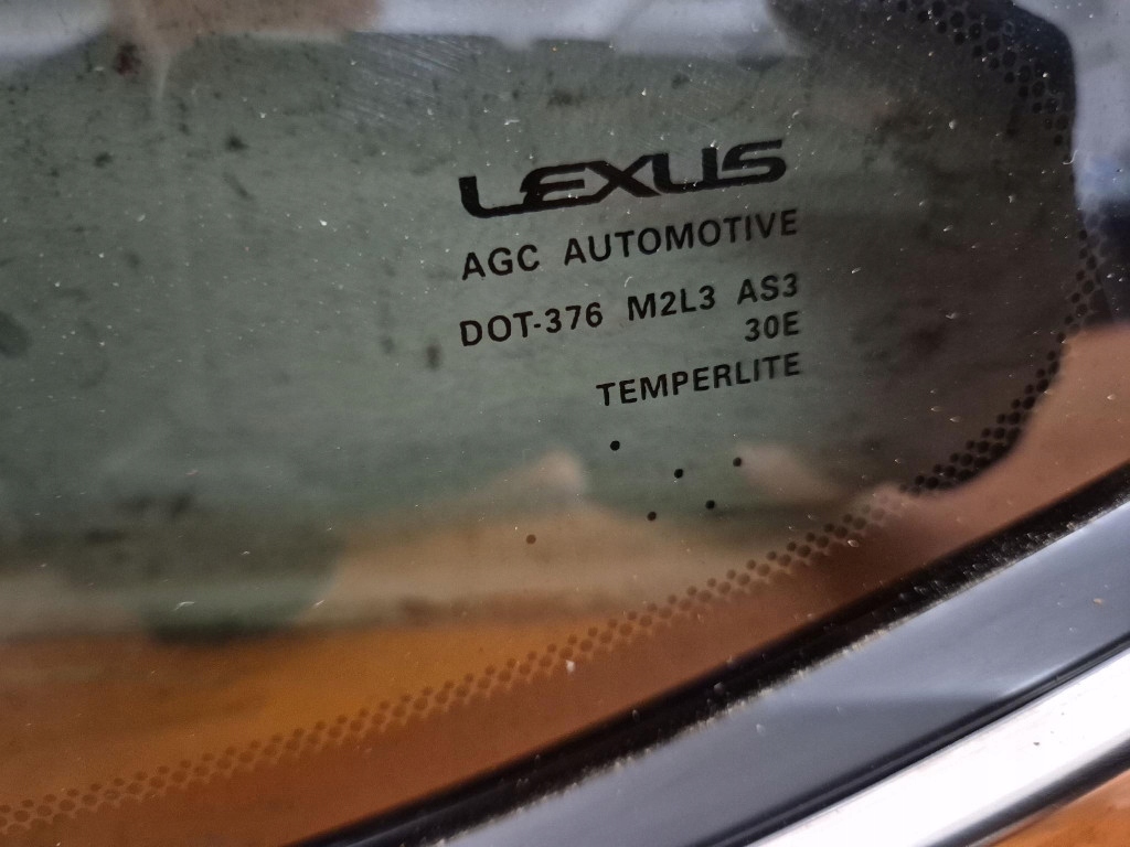 Lexus rx iii 450h 08-15 стекло кузовная задняя левая задняя Оригинал