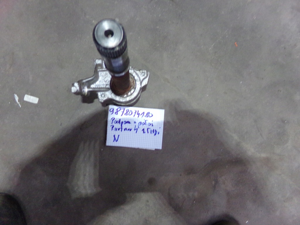 фото №1, Partner rifer combo привідний вал з підпора 9676074180 1.5 hdi