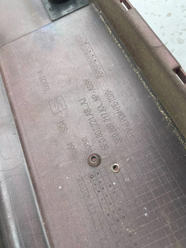 Seat leon 3 fr рестайлинг  5f0 2017-2022 бампер перед передний 5f0807221 Оригинал