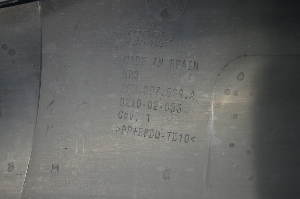 фото №9, Спойлер накладка бампера vw t-cross 2gm807568a