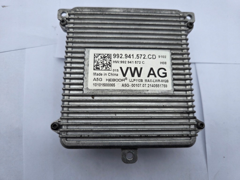 фото №1, Преобразователь модуль led audi vw 992.941.572.cd skoda octavia 4 iv