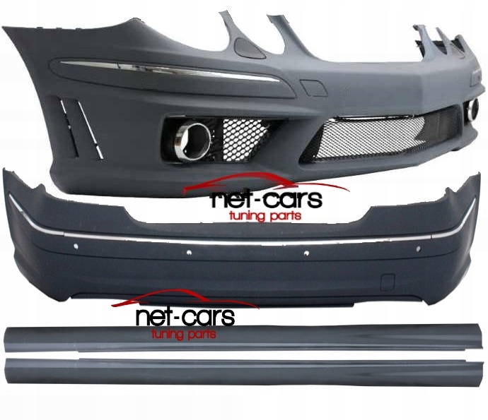 Бампер перед задняя пороги mercedes e w211 fl amg pdc Цена