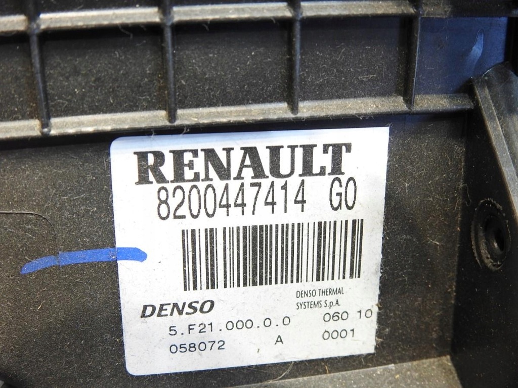 фото №6, Отопитель renault kangoo ii 1.5 dci 8200447414