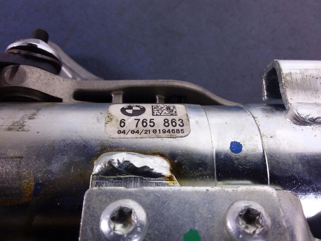 фото №4, Bmw 5 e60 e61 колонка рулевая