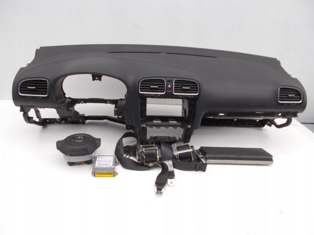 фото №12, Панель  панель приладів подушки безпеки ремені подушка безпеки подушки безпеки vw golf vi 6