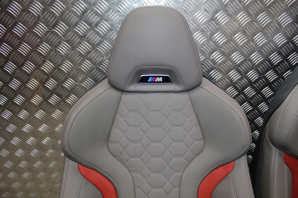 фото №7, Bmw x4m f98 x4 g02 оббивка сидіння заднє сидіння обшивки klimatyzowane