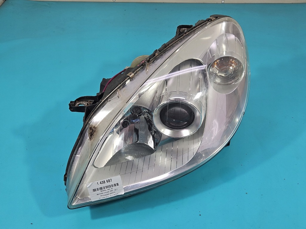 фото №1, Фара лівий лампа перед mercedes w245 08-11 europa