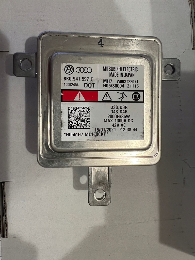 фото №1, Преобразователь света ксеноновых audi оригинальный номер 8k0941597f