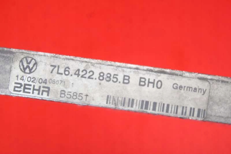 фото №7, Радіатор підсилювача 7l6422885b vw touareg 1 i 2.5 tdi 174 km 02-07