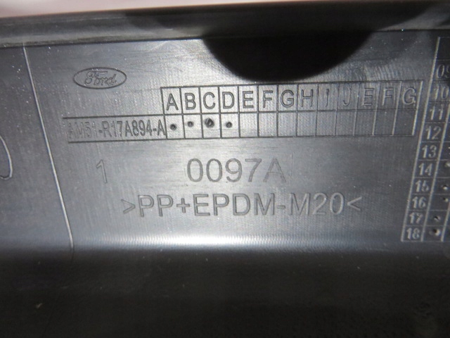 фото №6, Ford c max mk2 накладка диффузор задняя am51-r17a894-a